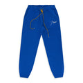 Blue Script Logo Terry Sweatpants