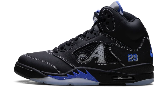Air Jordan 5 x Awake NY 'Racer Blue' Sneakers DV4982-004
