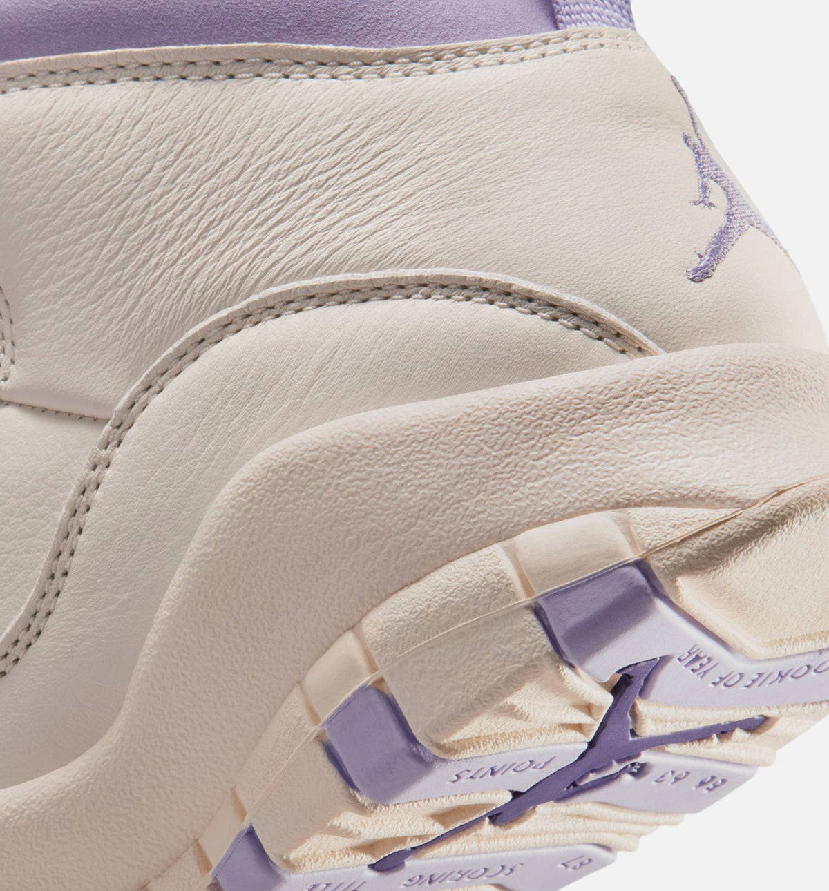 Air Jordan 10 Retro Hydrangeas Women's Lifestyle Shoes - Chalk/Hydrangeas/Wild Grape