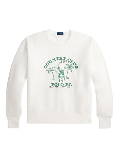 Polo Ralph Lauren graphic-print sweatshirt