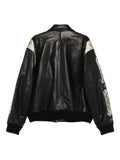 AMIRI snakeskin-print embellished jacket