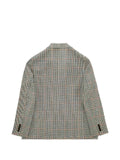 Fortela Travel double-breasted plaid blazer
