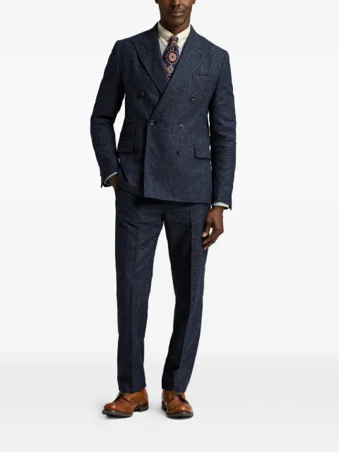 Ralph Lauren RRL double-breasted check blazer