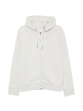 Polo Ralph Lauren logo-embroidery zip-up hoodie