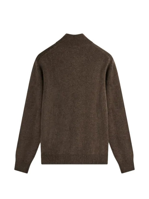 Ballantyne argyle-intarsia cardigan