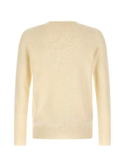 Ma'ry'ya raglan-sleeve slit-hem sweater