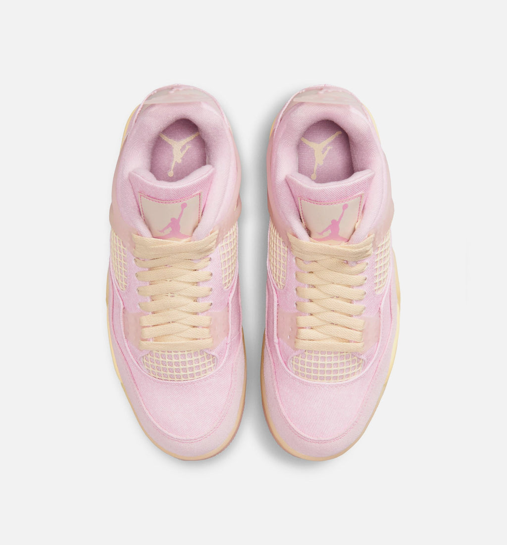 Air Jordan 4 Retro Pink Pearl & Iced Carmine Women's Lifestyle Shoes - Pearl Pink / Iced Carmine / Coconut Milk