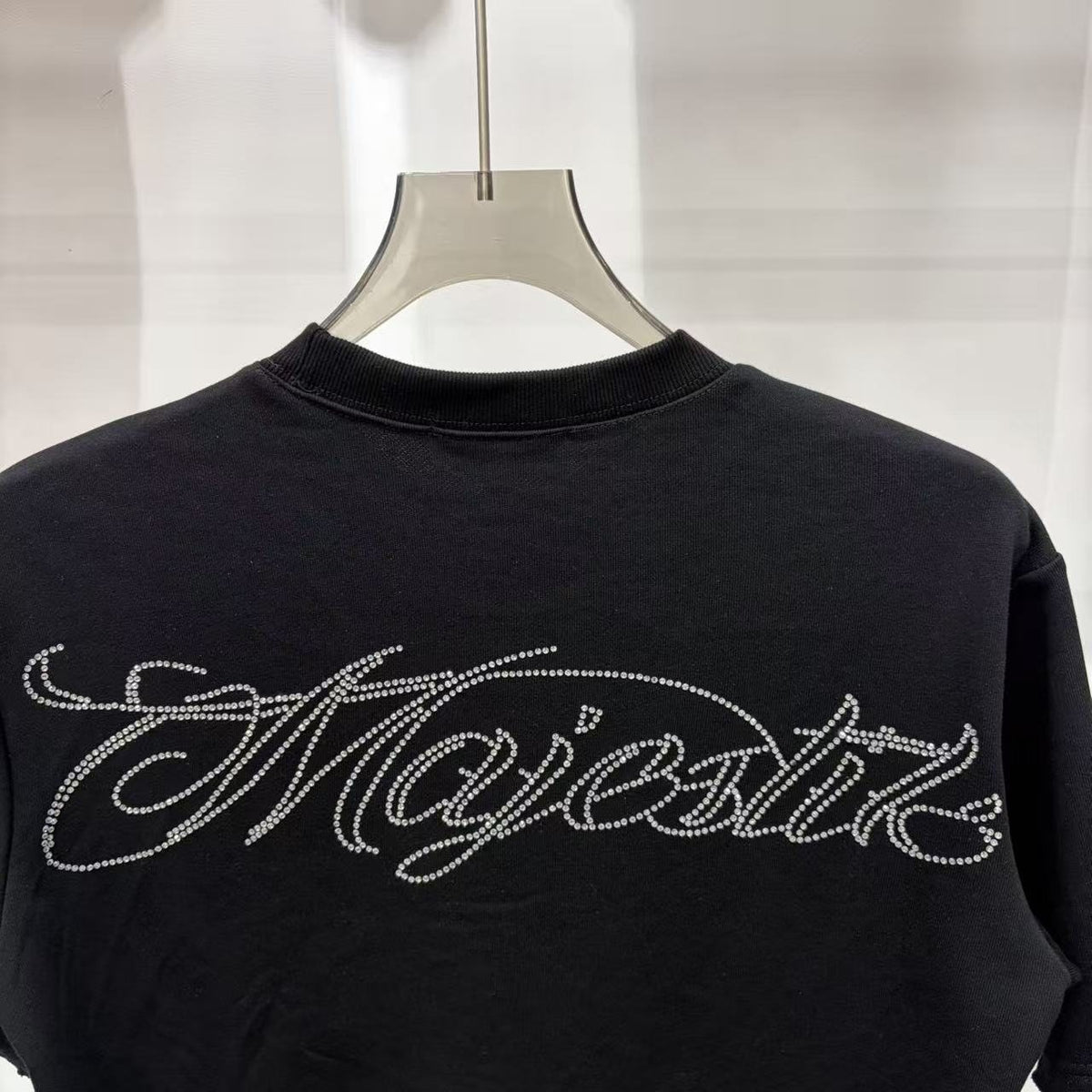 MAJESTIK Script Graphic Short-Sleeve T-Shirt