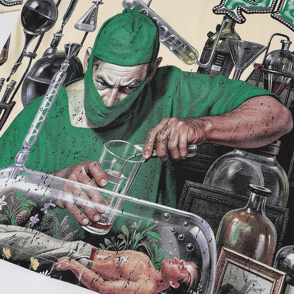 Godspeed Laboratory Graphic Short-Sleeve T-Shirt - Cream
