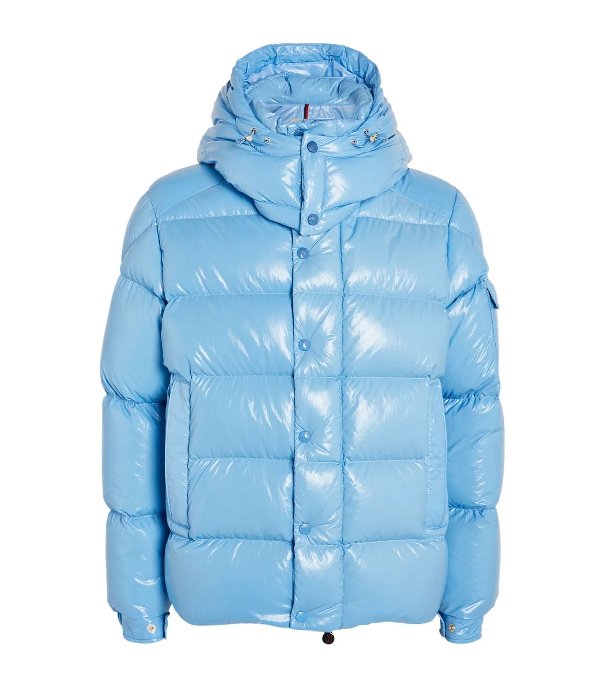 Moncler Maya 70th Anniversary Down Jacket — Sky Blue