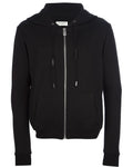 Saint Laurent Zip Hoodie - Black